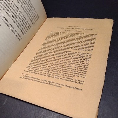 Pregon De San Isidro por Agustin Yanez - 1977 Spanish Paperback