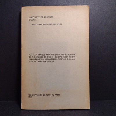 No. 12: A Serious and Pathetical Contemplation of the Mercies of God, Daniells