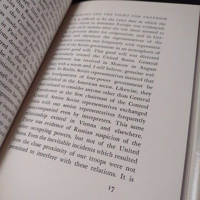 Germany And The Fight For Freedom By Lucius D. Clay -1950 Hardcover