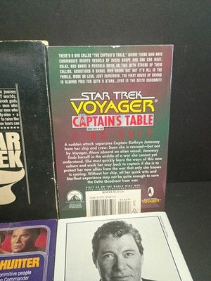 Star Trek 7 And Voyager  4 Book Bundle Paperback