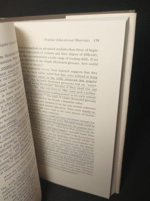 Education and Popular Literacy in Ch'ing China by Evelyn Rawski -Hardcover 1979