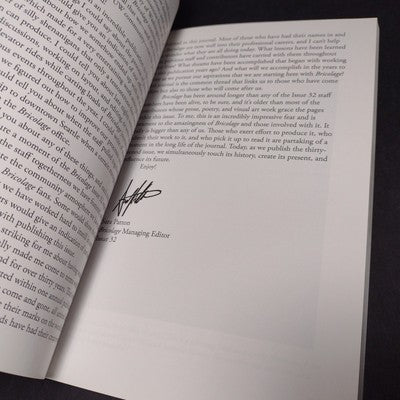 Bricolage Literary & Visual Arts Journal Issue #32 - 2014 Paperback