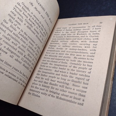 Gandhi and Non-Violent Resistance by Miss Blanche Watson -1923 Hardcover
