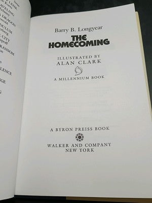 The Homecoming  Barry B. Longyear (HC) Walker First Edition (1989)