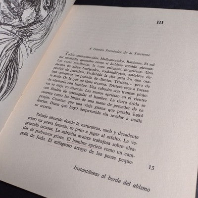 Instantaneas Al Borde Del Abismo Por Carlos Alberto Montaner - Signed Copy 1970