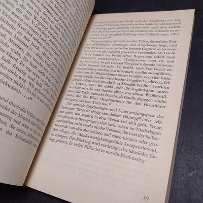 Hans Von Hentig: Die Besiegten -Signed Copy, German Paperback, 1966