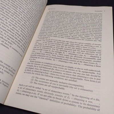 Elements of Applied Probability Theory by Petr Beckmann - 1968 Examination Copy