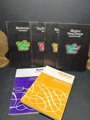 The Critical Idiom - 6 Book Bundle/Lot - 1970's Paperbacks