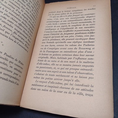 Souvenirs De La Princesse Pauline De Metternich (1859-1871) Marcel Dunan -3rd ed