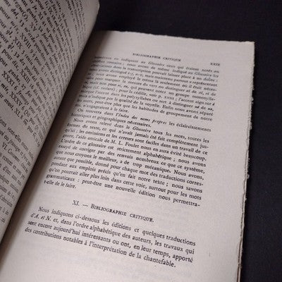 Aucassin Et Nicolette: Chantefable Du XIIIe Siecle par Mario Roques -Deuxieme Ed