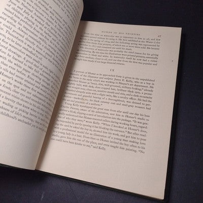 Winslow Homer by Lloyd Goodrich -1944 Library Binding Hardcover