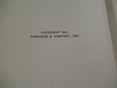 The Torch Undimmed by Edna Davis Romig -1931 -1st Edition -Hardcover