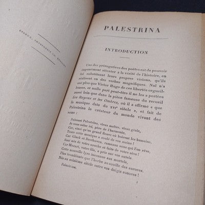 Palestrina, Michel Brenet -Fifth Edition French Paperback - 1919