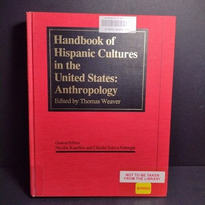 Handbook Of Hispanic Cultures In The United States 2 Book Bundle  1993