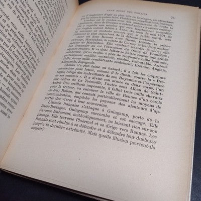 Anne De Bretagne: Duchesse Et Reine par Emile Gabory - 11th Ed. 1941 Paperback