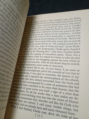 The Ides of March by Thornton Wilder - 1948  Hardcover 1st Edition No Dustjacket