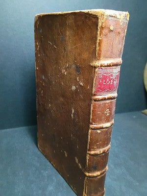 ELOISA Series of ORIGINAL LETTERS by J J ROUSSEAU Vol 4 1769 Exlibris