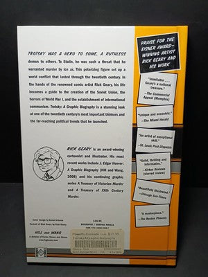 Trotsky: A Graphic Biography By Rick Geary -2009 1st Edition Hardcover