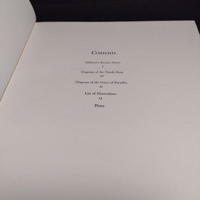 Ghiberti's Bronze Doors by Richard Krautheimer - 1971 Hardcover