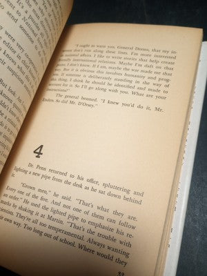 THE TRANSCENDENT MAN By Jerry Sohl HCwDJ 1st Edition Exlibris