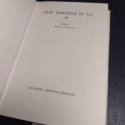 New Writings In SF Book Bundle - 2 Books: 18, 19 - Hardcover 1971