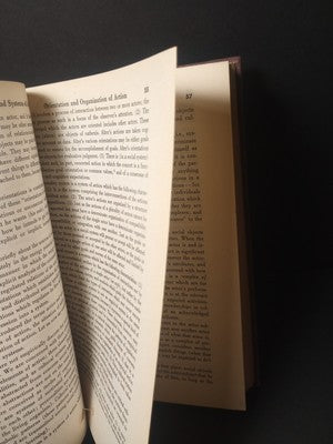 Toward a General Theory of Action by Talcott Parsons -Hardcover 1952 Psychology