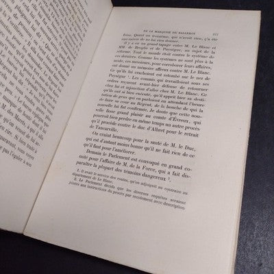 Les Correspondants De La Marquise De Balleroy, Tomes 1&2 1883 French Paperbacks