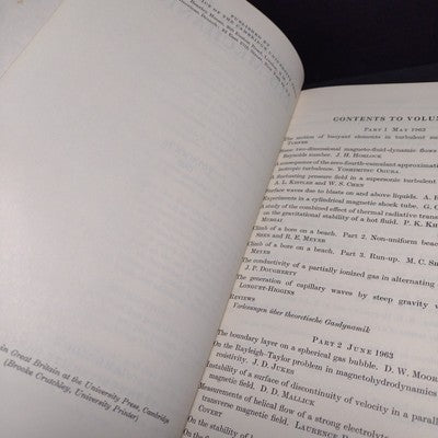 Journal of Fluid Mechanics: Volume 16 1963 by T. Benjamin -Hardcover Engineering