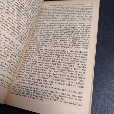 Vietnam: History, Documents, And Opinions By Marvin Gettleman - 1970 Paperback