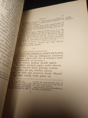 Bibliotheca Americana Vetustissima, A Description of Works Relating to America