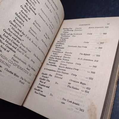 Gandhi and Non-Violent Resistance by Miss Blanche Watson -1923 Hardcover