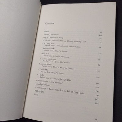 Bitter Gourd: Fang I-Chih and the Impetus for Intellectual Change, W. Peterson