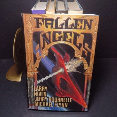Hardcover Science Fiction Bundle - 6 Books Total -Hogan, Niven, Cherryh, Flynn