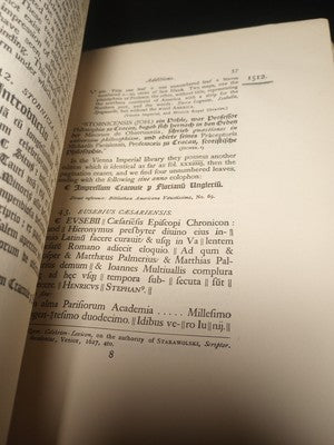 Bibliotheca Americana Vetustissima, A Description of Works Relating to America