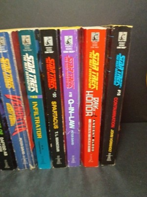 Star Trek The Next Generation 11 Book Bundle