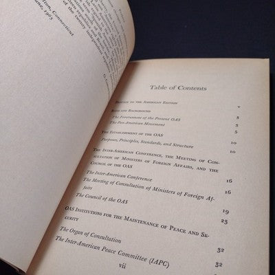 The Organization Of American States By O. C. Stoetzer - 1966 Paperback 3rd Print