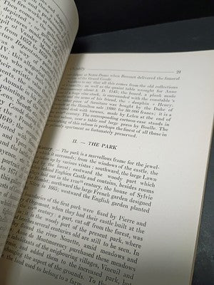 Chantilly: The Castle, The Park, The Stables By Gustave Macon - 1929 Paperback