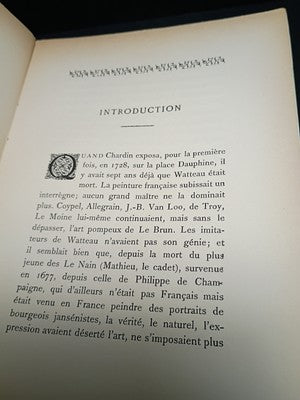 Les Maitres de l'Art: Chardin Par Edmond Pilon -1905 French Paperback
