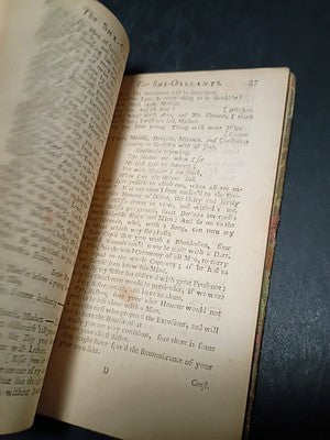 The She-Gallants: A Comedy 1724 London Tooke And Motte Exlibris