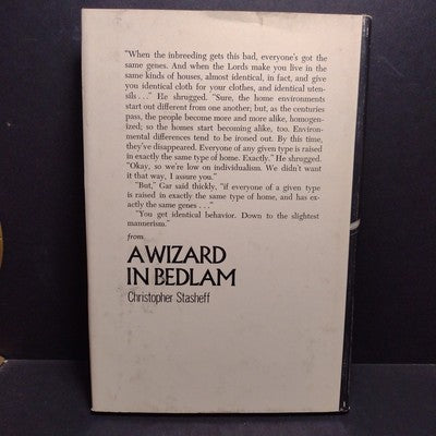 A Wizard In Bedlam by Christopher Stasheff -Hardcover 1979 1st Edition