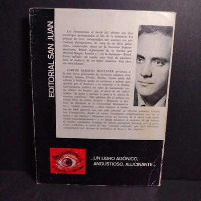 Instantaneas Al Borde Del Abismo Por Carlos Alberto Montaner - Signed Copy 1970
