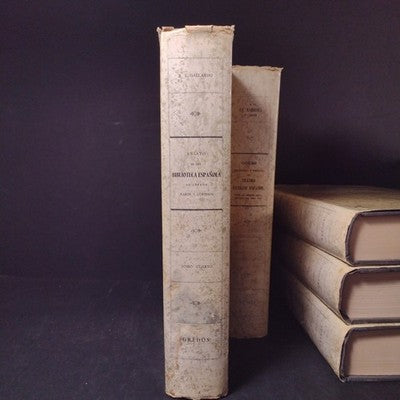 Ensayo De Una Biblioteca Espanola De Libros Raros Y Curiosos Tomo 1 - 4 +