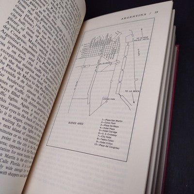 Myra Waldo's Travel Guide to South America -1968 Hardcover 1st Printing