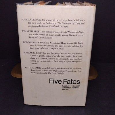 Poul Anderson Hardcover Bundle - 8 Books Total - Fates, Atlantis, FireTime +