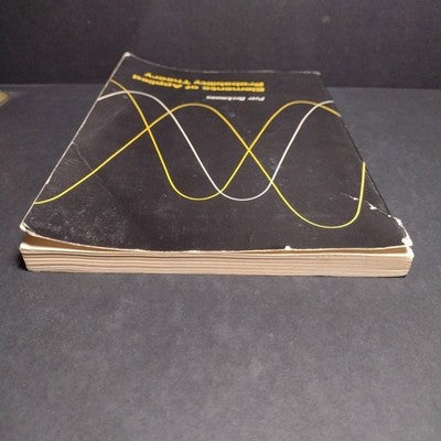 Elements of Applied Probability Theory by Petr Beckmann - 1968 Examination Copy