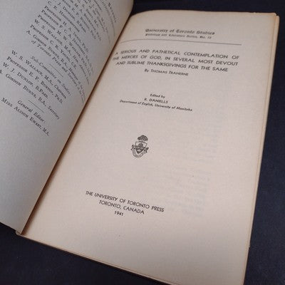 No. 12: A Serious and Pathetical Contemplation of the Mercies of God, Daniells