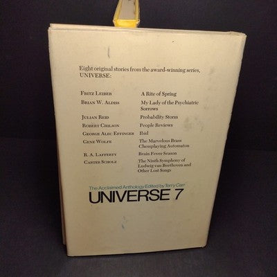 Universe Science Fiction Hardcover Bundle, Terry Carr - 5 Books: 3, 4, 5, 7, 10