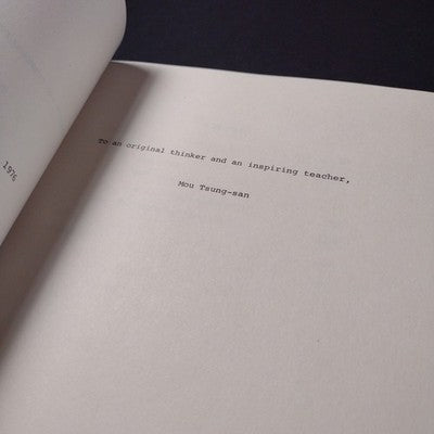 Centrality and Commonality: An Essay on Chung-yung, Tu Wei-ming -Signed by Auth