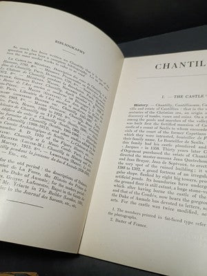 Chantilly: The Castle, The Park, The Stables By Gustave Macon - 1929 Paperback