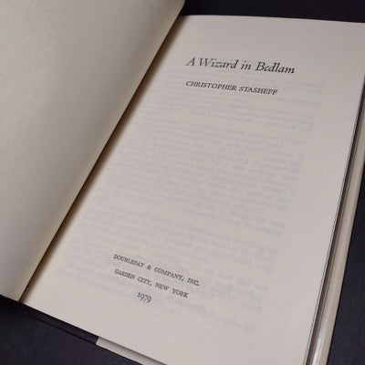 A Wizard In Bedlam by Christopher Stasheff -Hardcover 1979 1st Edition